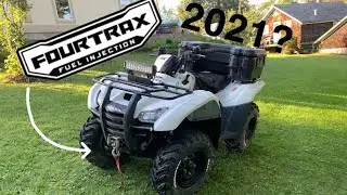 2021 Honda Fourtrax decals on my obs Honda Rancher 420