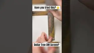 DIY DM Screen 📺 