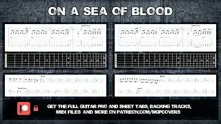Amon Amarth - On  A Sea Of Blood Tutorial | Full Tabs - Guitar Lesson (Guitar Pro)