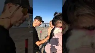 I’m touching all the women at the beach