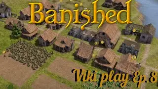 Новая деревня в игре Banished. Забастовка, никто не хочет работать