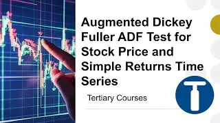 Augmented Dickey Fuller ADF Test for Stock Price and Simple Returns Time Series