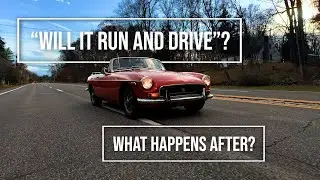 How Good Is A Barn Find MGB After The WILL IT RUN And DRIVE?