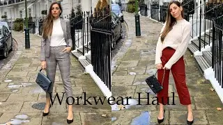 HUGE ZARA HAUL WINTER WORK WEAR LOOKS | TERAL ATILAN