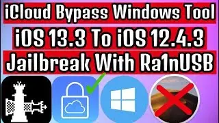 IPhone 6Plus Icloud Bypass 12.3.2 With Ra1nUSB Without MAC