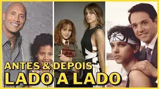 20 Antes e Depois de Famosos Ao Lado De Suas Versões Mais Novas | Antes e Depois Dos Famosos
