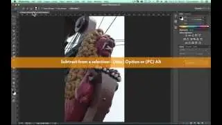 Photoshop CC: Removing a background in an image