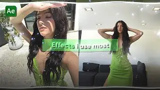 Effects i use most ♡ After effects
