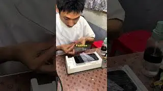 Why repair techs put tape on your screen