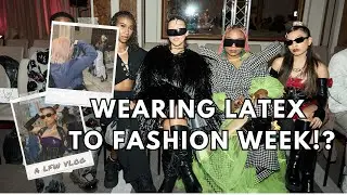 Wearing Latex and Alternative Looks to Fashion Week!? A #LFW Vlog