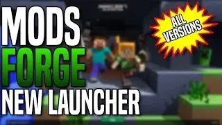 How To Install Forge and Mods! New Minecraft Launcher (All Versions)