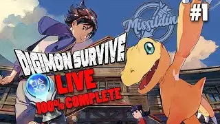 Is the Truthful Route Worth It? - DIGIMON SURVIVE Let's Play Episode 1 100% Playthrough