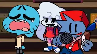 Gumball Sad Day! Friday Night Funkin' - Full Combo!! - Grieving Day In Funkin DEMO