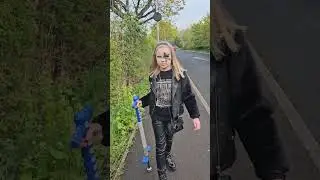 необычная школьная форма #школа #рок #rockstar