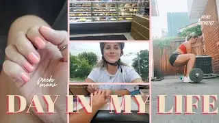 VLOG: monday restart, mani + pedi & life updates