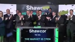 Shawcor opens Toronto Stock Exchange, October 16, 2019