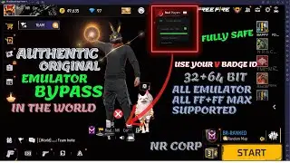 Emulator Bypass NO BAN Youtubers , Streamers Bypass  🎯 - 100% ANTIBAN✅ | PC PANEL 🔰
