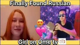 Flirting with Russian Girl 😍😉                   