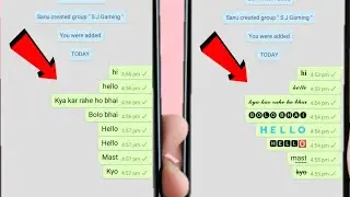 How to write stylish text chat on whatsapp || change font style |change whatsapp font style 2020