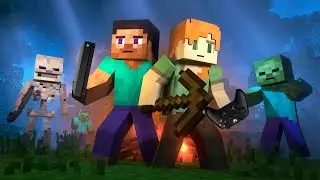 Даня Пончик играет в Minecraft: часть 1
