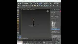 #shorts  Walk Cycle  in 3dsmax