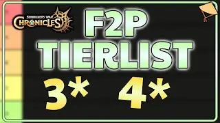 My F2P Progress TIER LIST - Units That I Actually Used | Summoners War Chronicles