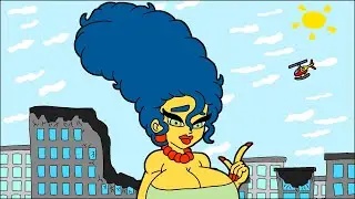 MARGE SIMPSON GIANTESS MUSCLE GROWTH UNAWARE POV CITY MOMMY BUTT CRUSH