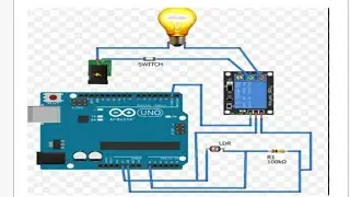 how to interface a relay with Arduino || how to interface a LDR sensor with Arduino.