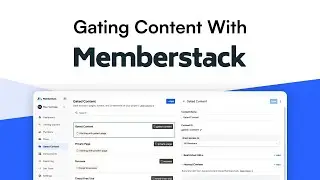 How To Gate Content in Webflow | Memberstack Tutorial