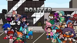 FNF Roasted but Every Turn a Different Cover is Used 🎶 (Roasted but everyone sings it)