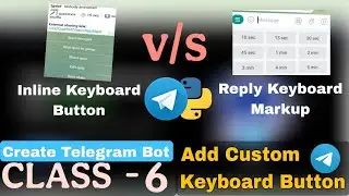 Telegram Bot Me Custom Keyboard Buttons Kaise Add Karein? | Python Telegram Bot