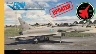 *UPDATED* CJ Simulations Typhoon Navigation & Autopilot Demo | Microsoft Flight Simulator