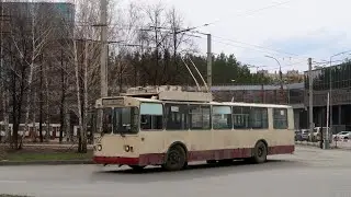 поездка на троллейбусе ЗИУ-682Г [ Г00 ] борт 1182, маршрут 10