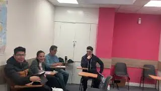 Week 47 (Dogme Course) - Day 5 - Part 3 - AM Class (Teaching Unplugged)