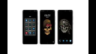 Ghost Skull Theme For EMUI 10.1/EMUI 10/EMUI 9.1