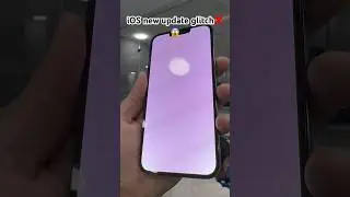 iOS 17.5 new update features nd gltich iphone 13 white and green screen fix #ios17update #screenfix