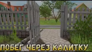 Сбегаю от родителей по воротам 