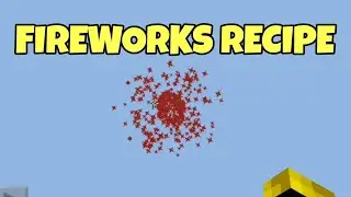HOW TO CRAFT FIREWORKS IN MCPE [Minecraft PE 1.2]