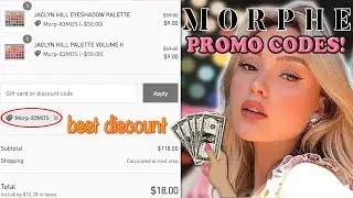 Morphe Discount Code! FREE MAKEUP? I Found the BEST Morphe Codes In 2021 ❤️💄