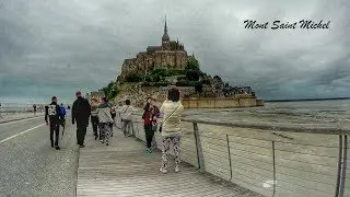 Exterior del Mont Saint Michel. (Francia).