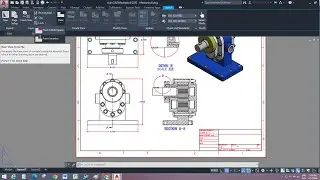 AutoCAD I Detailing in Autocad I 2D drafting of 3D model in AutoCAD