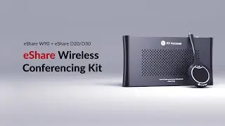 Wireless Conferencing Made Simple | Control, Share & Present with eShare W90  