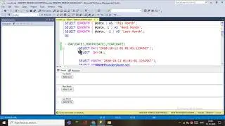 61.EOMONTH,DAY,MONTH,YEAR FUNCTION IN SQL