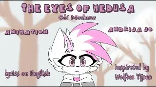 The eyes of Medusa animation//PINK FLAME//FlipaClip//GoldenKitty//English lyrics