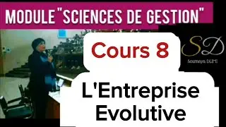 Cours 8"Module"Science de Gestion":L'entreprise Evolutive (part1/chap"Structures organisationnelles)
