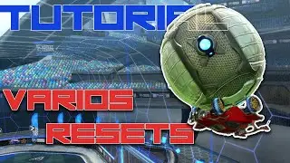 Aprenda a pegar vários FLIP RESETS no Rocket League - Tutorial