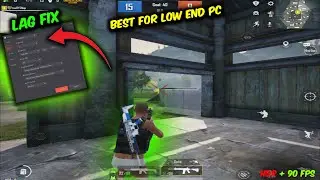 🔧Gameloop Best Setting For 🔥Low End Pc | Gameloop Lag Fix  |  Gameloop Best Setting 2024 🔥 |