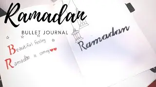 Ramadan Bullet Journal | Plan With Me