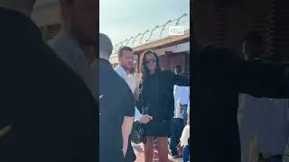 Karine Le Marchand aperçue à l’Hôtel de Ville de Paris pour célébrer la nouvelle terrasse du BHV ! ☀