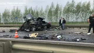 05.05.2020г - Серьезная авария в Рязанской области. Трасса Р22-